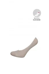 Gładkie stopki damskie Ballerina - Skarpetki damskie - miniaturka - grafika 1
