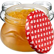 Pojemniki kuchenne - Słoiki Raja 300ml 20szt. 82mm + wieczka "Serca" - miniaturka - grafika 1