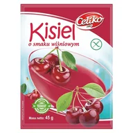 Kisiel - Celiko Kisiel o smaku wiśniowym bezglutenowy 45 g - miniaturka - grafika 1