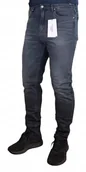 Spodnie męskie - Jeansy Calvin Klein Jeans -Regular Taper J30J321442 - czarne oryg. -W32/L34 - miniaturka - grafika 1