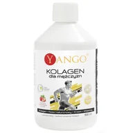 Włosy, skóra, paznokcie - Yango Kolagen dla mężczyzn, smak brzoskwiniowy, 500 ml - miniaturka - grafika 1