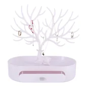 Biżuteria - akcesoria - Stojak do przechowywania biżuterii z poroża - biały - miniaturka - grafika 1