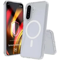 Etui i futerały do telefonów - Etui 3MK HARDY LiqForce MagCase do Samsung Galaxy A56 Przezroczysty - miniaturka - grafika 1