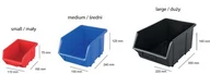 Skrzynki i torby narzędziowe - Ecobox Mały Niebieski 110x165x75mm - miniaturka - grafika 1
