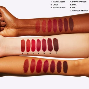 MAC Cosmetics Lipstick Matte Diva - Szminki - miniaturka - grafika 5