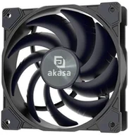 Wentylatory komputerowe - Akasa Alucia SM12 PWM Lüfter, 120mm - schwarz AK-FN128 - miniaturka - grafika 1
