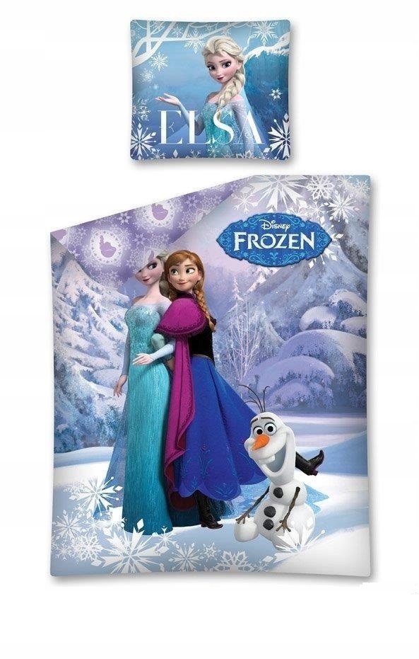 pościel dziecięca Frozen Kraina Lodu Anna Elza 140x200 bawełna
