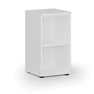 Regały biurowe - Regał biurowy PRIMO WHITE, 740 x 400 x 420 mm, biały - miniaturka - grafika 1
