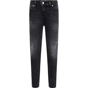 Diesel Jeansy Skinzee | Slim Fit - Spodnie sportowe damskie - miniaturka - grafika 1