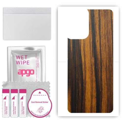 folia naklejka skórka strukturalna na TYŁ do Motorola Moto G24 - Drewno Tygrysie - apgo SKINS