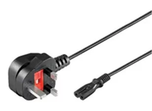 Dell Kabel zasilający Power Cord 2-Pin UK DF770 - Kable komputerowe i do monitorów - miniaturka - grafika 1