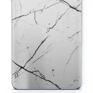 Akcesoria do tabletów i e-booków - Folia naklejka skórka strukturalna na TYŁ do Teclast P20HD -  Marmur Biały - apgo SKINS - miniaturka - grafika 1