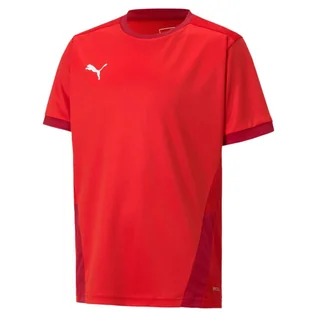 Odzież trekkingowa damska - Puma, Koszulka chłopięca, TEAMGOAL 23 JERSEY 70416001, czerwony, rozmiar 176 - grafika 1