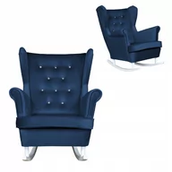 Fotele - Fotel uszak bujany skandynawski Diana Family Meble - miniaturka - grafika 1