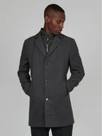 Płaszcze męskie - Matinique Płaszcz wełniany 30206267 Szary Regular Fit - miniaturka - grafika 1