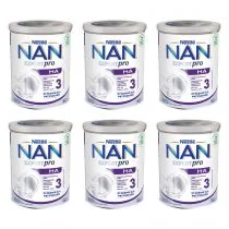 Nestle NAN EXPERTpro HA 3 Produkt na bazie mleka junior dla dzieci powyżej 10. miesiąca Zestaw 6 x 800 g - Mleko modyfikowane - miniaturka - grafika 1