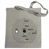 Torby i wózki na zakupy - Torba na zakupy nadruk Ziemia PLANETY - miniaturka - grafika 1