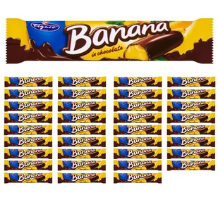 Figaro Pianka o smaku bananowym w czekoladzie 25 g x 35 sztuk - Batoniki - miniaturka - grafika 1