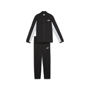 Młodzieżowy dres Poly Baseball PUMA Black - Odzież sportowa dziecięca - miniaturka - grafika 1