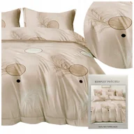 Pościel - POŚCIEL mikrofibra trójwymiarowa stylowa komplet 160x200 3 części HXDD - miniaturka - grafika 1