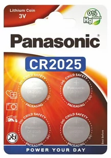 4 x bateria litowa mini Panasonic CR2025 - Baterie i akcesoria - miniaturka - grafika 1