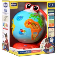 Zabawki interaktywne dla dzieci - Chicco Edu mówiący globus - miniaturka - grafika 1