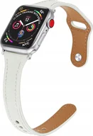 Akcesoria do smartwatchy - PASEK SKÓRZANY do APPLE WATCH 1 2 3 4 5 6 7 SE - miniaturka - grafika 1