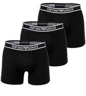 Majtki męskie - Bokserki majtki męskie Emporio Armani [111357 4R717 21320] 3PAK bawełna-L - miniaturka - grafika 1