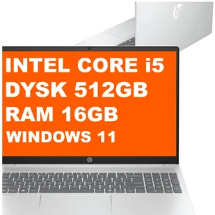 HP OmniBook 5 16-ba1004na / C1LL0EA / Intel i5 / 16GB / 512GB / Iris Xe / 2k / Win 11 / Srebrny - Laptopy HP OmniBook 5 16-ba1004na / C1LL0EA / Intel i5 / 16GB / 512GB / Iris Xe / 2k / Win 11 / Srebrny - Laptopy - miniaturka - grafika 1
