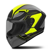 Kaski motocyklowe - Kask Integralny Airoh Connor Dunk Żółty MatowyL - miniaturka - grafika 1