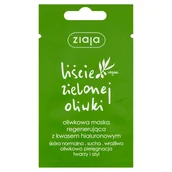 Maseczki do twarzy - ZIAJA - Oliwkowa maska regenerująca z kwasem hialuronowym - miniaturka - grafika 1