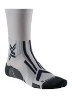 Skarpetki kolarskie - Skarpety do biegania X-Socks Trailrun Perform Crew - pearl grey/charcoal - miniaturka - grafika 1