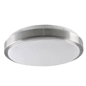 Lampy sufitowe - Kuchenny plafon Benedykt 326843 Polux metalowy srebrny biały - miniaturka - grafika 1