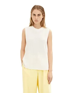 TOM TAILOR Denim Damski sweter 1035363, 10348 - Gardenia White, XXL - Swetry damskie - miniaturka - grafika 1