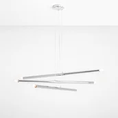 Lampy sufitowe - Aldex Tubo lampa wisząca 6-punktowa chrom 1072K4 - miniaturka - grafika 1