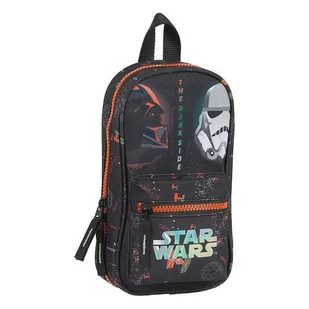 Piórnik w kształcie Plecaka Star Wars The Dark Side Czarny Pomarańczowy - Piórniki - miniaturka - grafika 1