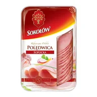 Pasztet i przetwory mięsne - Polędwica sopocka plastry 500 g Sokołów - miniaturka - grafika 1
