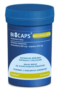 Formeds Bicaps Bromelain - Witaminy i minerały dla sportowców Formeds Bicaps Bromelain - Witaminy i minerały dla sportowców - miniaturka - grafika 1