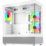 Obudowy komputerowe - Obudowa Savio Obudowa PC SAVIO SIGMA X1 WHITE - miniaturka - grafika 1