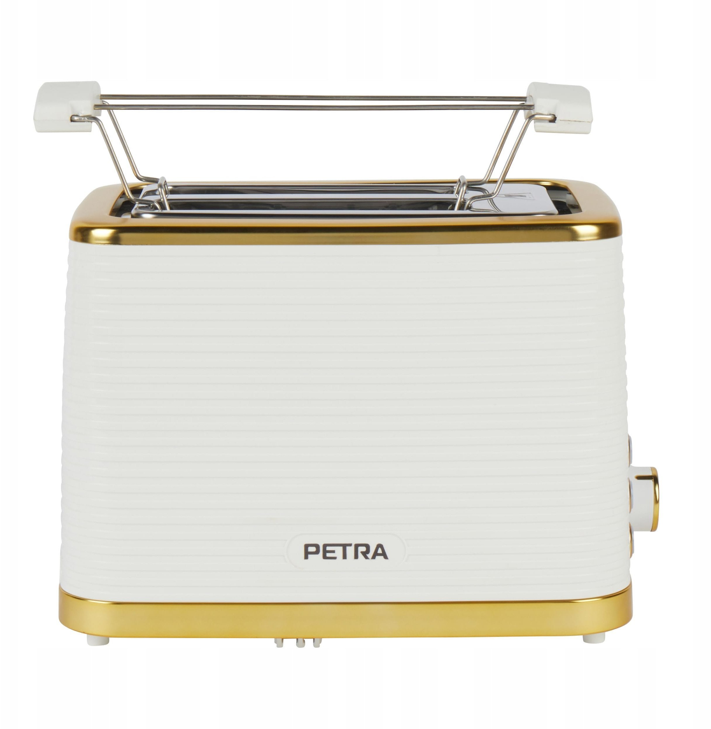 Toster 930 W PETRA, opiekanie rozmrażanie