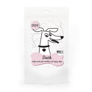 PAKA ZWIERZAKA Paka Zwierzaka Pepe Mini Chunkies Kaczka Przysmak Dla Psa 80 g - Przysmaki dla psów - miniaturka - grafika 1