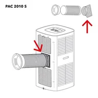 Akcesoria do wentylacji i klimatyzacji - Trotec PAC 2010 S przyłącze wąż / urządzenie - miniaturka - grafika 1