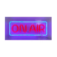 Lampy ścienne - Neon LED napis ON AIR FM-NLB39 Zuma Line - miniaturka - grafika 1