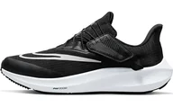 Trampki damskie - Nike Air Zoom Pegasus 39 Flyease, Trampki Damskie, Black White Dk Smoke Grey, 37.5 EU - miniaturka - grafika 1