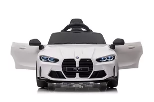 Auto Na Akumulator BMW M4 Białe - Pojazdy elektryczne dla dzieci - miniaturka - grafika 4