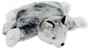 Maskotka Poduszka składana piesek husky - 34cm - Maskotki i pluszaki - miniaturka - grafika 1