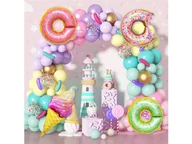 Balony i akcesoria - Zestaw balonów do girlandy balonowej pastelowy - 139 szt. - miniaturka - grafika 1