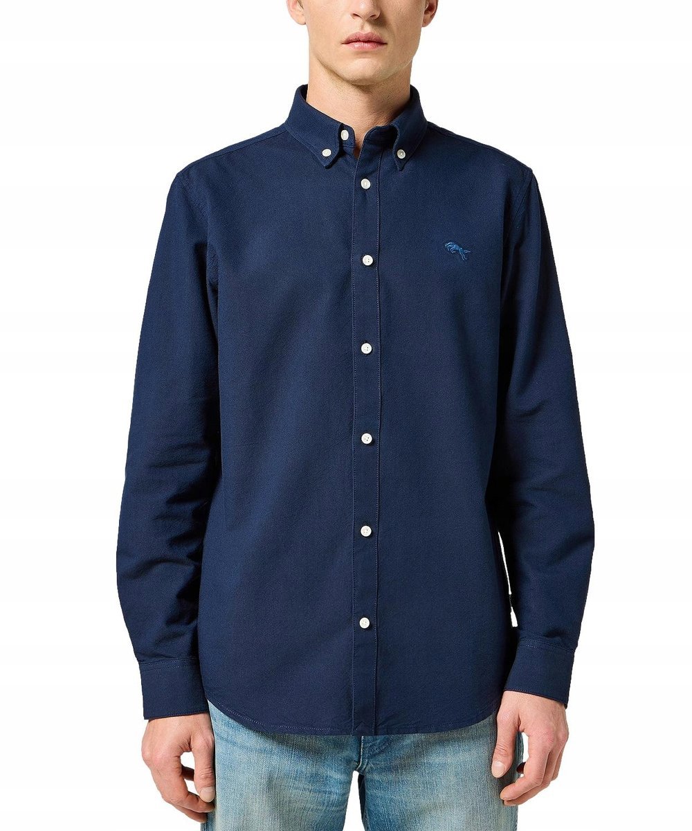 Koszula Wrangler OXFORD SHIRT 112357241 Dark Navy M