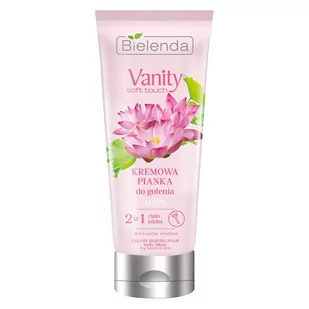 BIELENDA Vanity Soft Touch pianka do golenia Lotos 179g - Depilacja - miniaturka - grafika 1