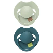 Smoczki uspokajające - Lovi Smoczek silikonowy dynamiczny 18m+ Prime Pistachio/green 2 szt. - miniaturka - grafika 1